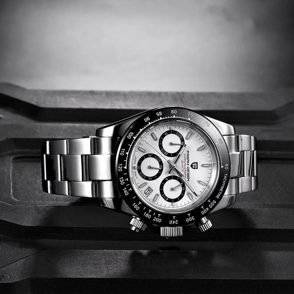 WATCH ~ PAGANI DESIGN 2023 New Men Watches Quartz Business Watch ~ Men Chronograph VK63
