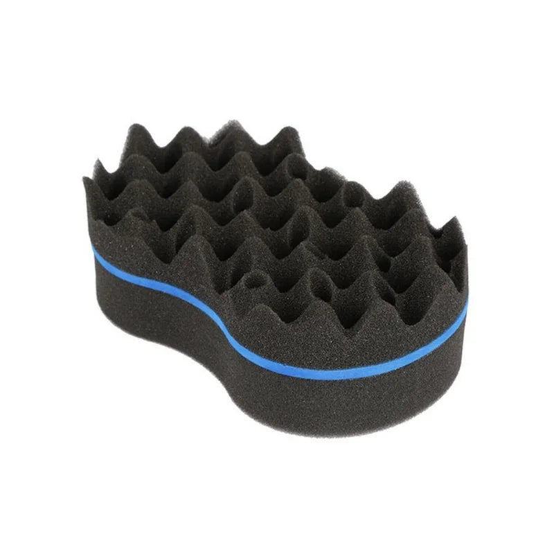 HAIR STYLING DOUBLE-SIDED SPONGE BRUSH