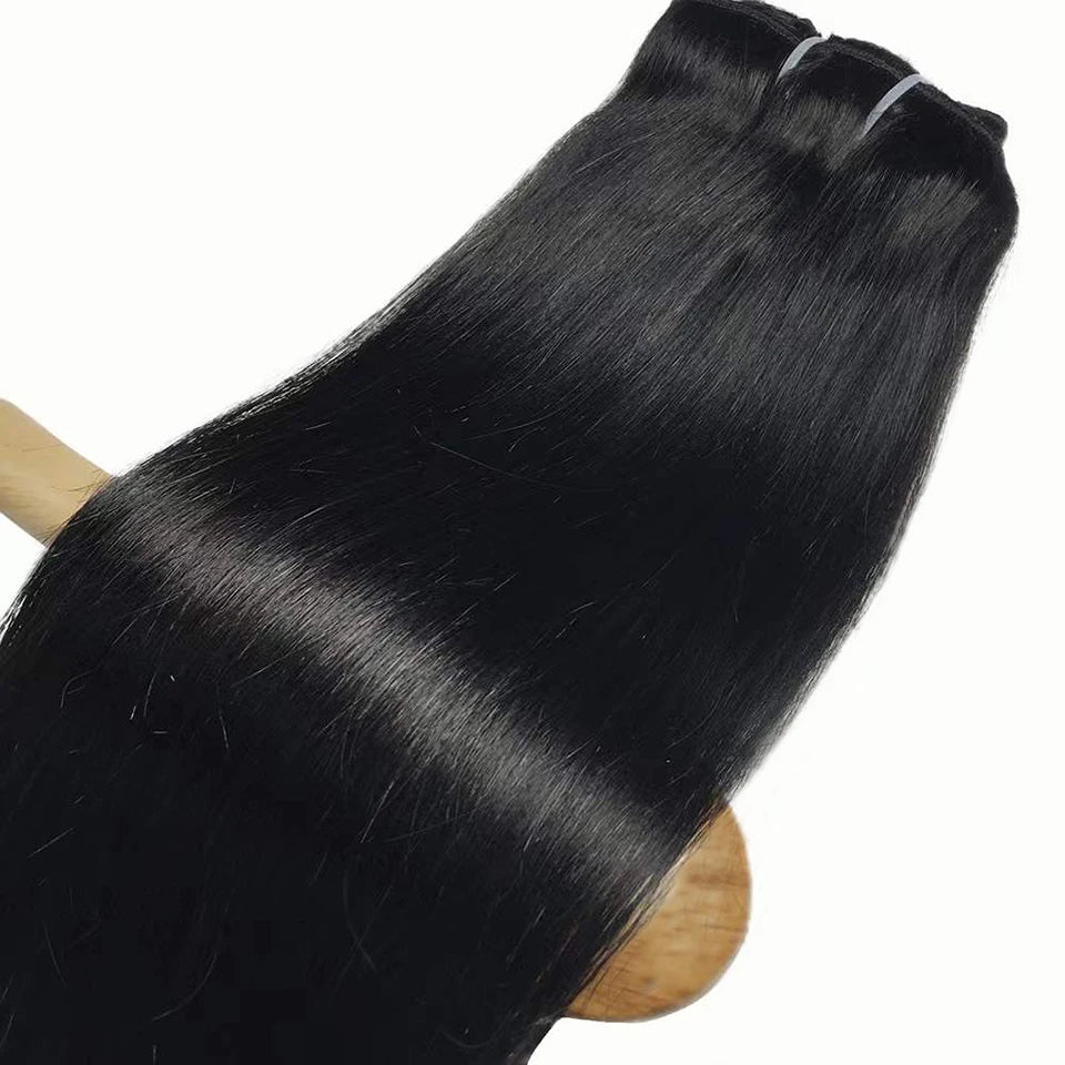 HAIR EXTENSIONS ~ STRAIGHT CLIP IN HAIR EXTENSION HUMAN HAIR ~ BRAZILIAN CLIP HAIR EXTENSION