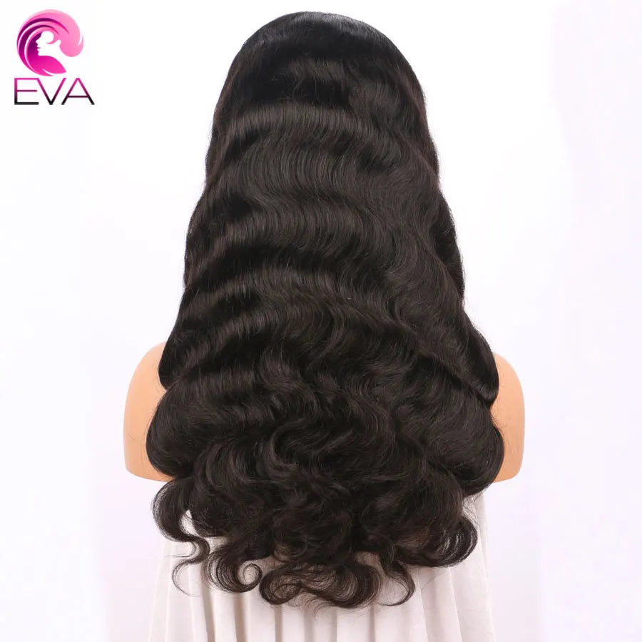 HAIR WIG ~ HD LACE FRONTAL WIG HUMAN HAIR PRE PLUCKED BODY WAVE ~ LACE FRONT HUMAN HAIR WIGS ~ 250% DENSITY