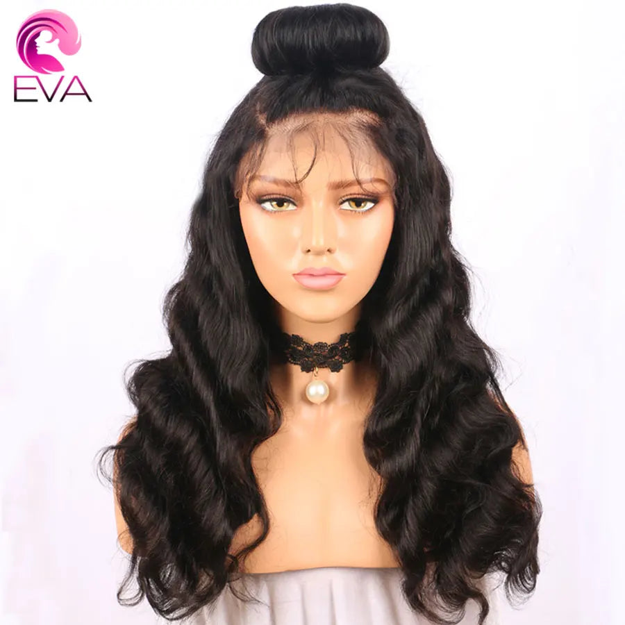 HAIR WIG ~ HD LACE FRONTAL WIG HUMAN HAIR PRE PLUCKED BODY WAVE ~ LACE FRONT HUMAN HAIR WIGS ~ 250% DENSITY