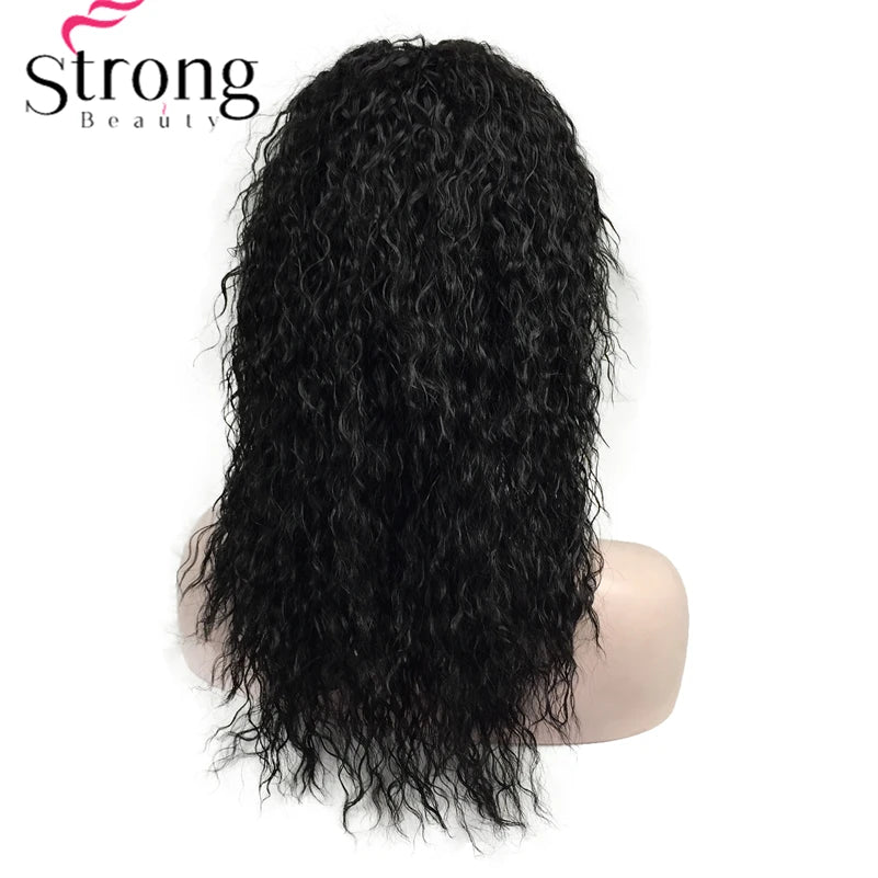 HAIR WIG ~ STRONGBEAUTY LONG FLUFFY WAVES FULL SYNTHETIC WIG