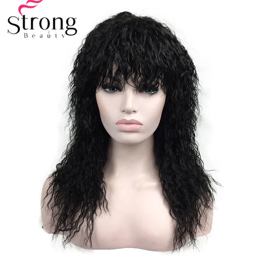 HAIR WIG ~ STRONGBEAUTY LONG FLUFFY WAVES FULL SYNTHETIC WIG