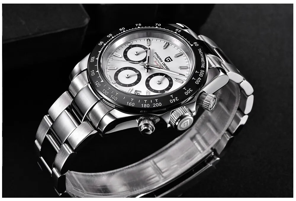 WATCH  ~ PAGANI DESIGN 2023 New Men Watches Quartz Business Watch ~ Men Chronograph VK63