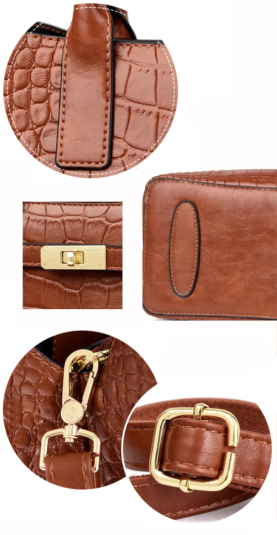 HIGH QUALITY SOFT LEATHER SHOULDER CROSSBODY BAGS