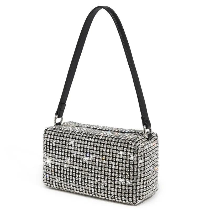 DIAMOND MESSENGER SQUARE HANDBAG SUMMER LUXURY BAG