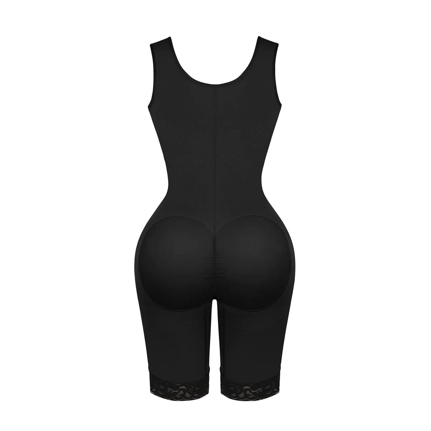 SHAPEWEAR ~ WOMEN POSTPARTUM GIRDLE BBL POSTOPERATIVE BODYSUIT SHAPEWEAR CORSET SLIMMING BODY SHAPER- DARK BROWN