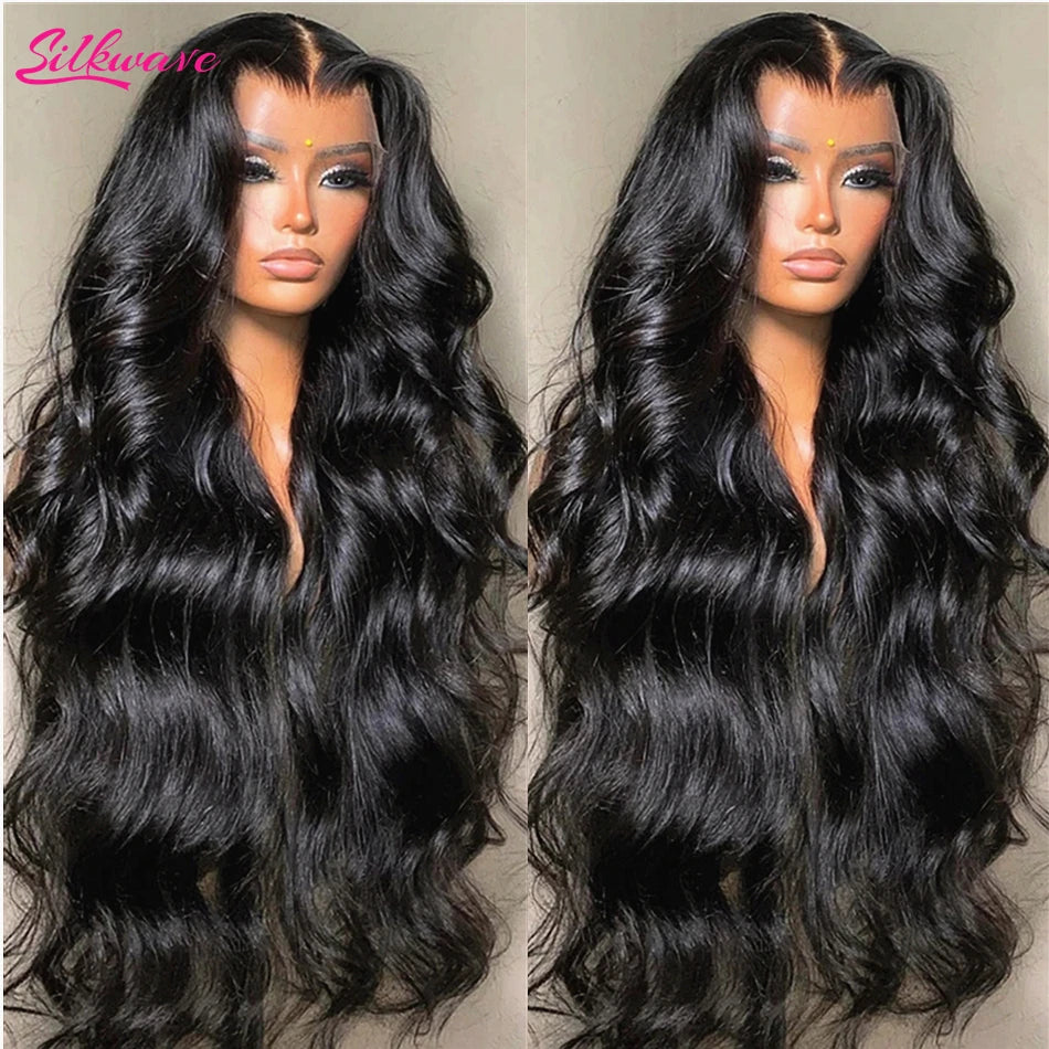 HAIR WIG ~ 13X6 HD LACE FRONTAL WIG BODY WAVE 250 DENSITY HUMAN HAIR WIG 36 40 INCHES LOOSE WAVE LACE FRONT WIG PREPLUCKED